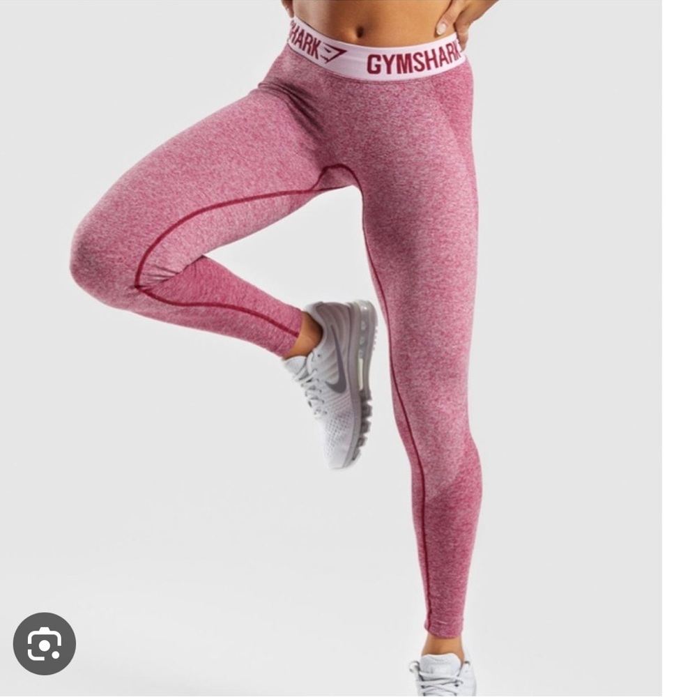 Gymshark Flex Leggings Beet Marl